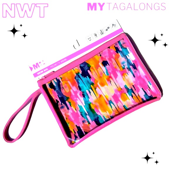 Handbags - NWT - Bikini Bag - MY Tagalongs - Pink & Multicolored